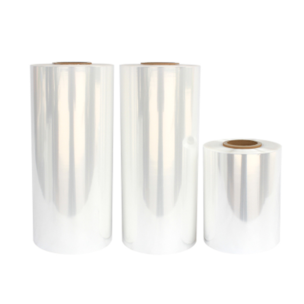POF วัสดุ High Gloss Center พับ POF Shrink Roll สำหรับขนม